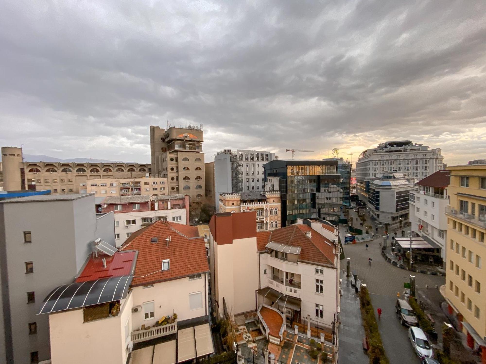 Grand Central Apartment Skopje Ngoại thất bức ảnh